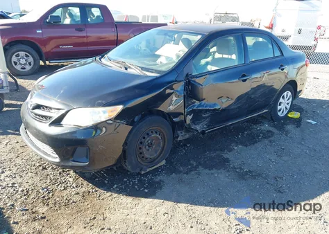 2011 Toyota Corolla Le z USA, uszkodzony, nr VIN JTDBU4EE7B9168760